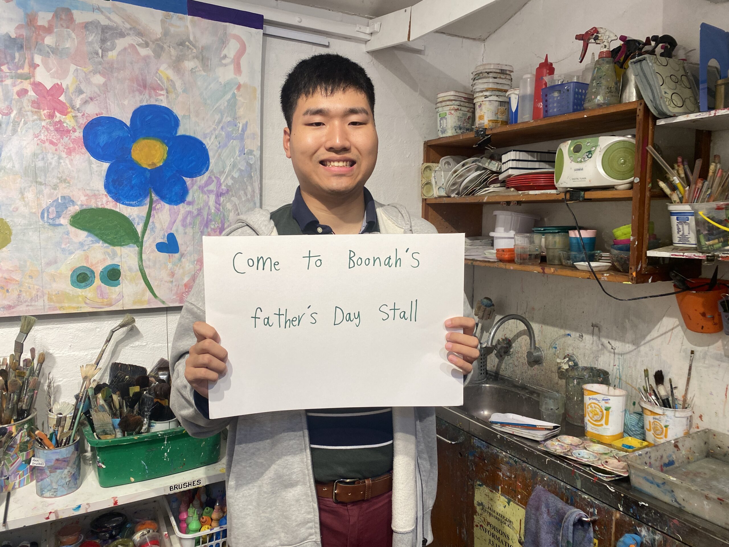 Boonah’s first Father’s Day stall – art that makes a difference